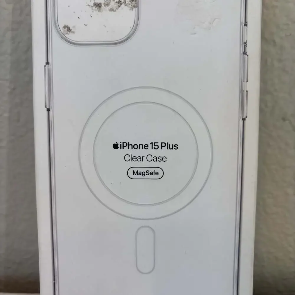 Apple iPhone 15 Plus Clear Case with MagSafe NEW IN OPEN BOX